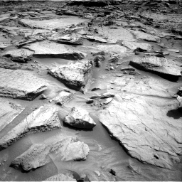 Nasa's Mars rover Curiosity acquired this image using its Right Navigation Camera on Sol 1371, at drive 2712, site number 54
