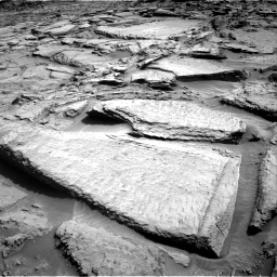 Nasa's Mars rover Curiosity acquired this image using its Right Navigation Camera on Sol 1371, at drive 2730, site number 54