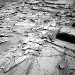 Nasa's Mars rover Curiosity acquired this image using its Right Navigation Camera on Sol 1371, at drive 2748, site number 54