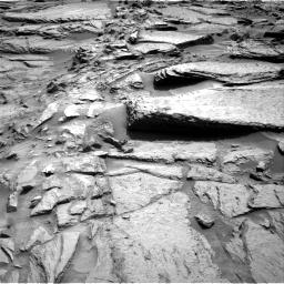Nasa's Mars rover Curiosity acquired this image using its Right Navigation Camera on Sol 1371, at drive 2772, site number 54