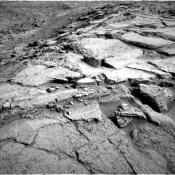 Nasa's Mars rover Curiosity acquired this image using its Left Navigation Camera on Sol 1373, at drive 2790, site number 54