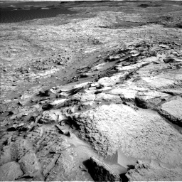 Nasa's Mars rover Curiosity acquired this image using its Left Navigation Camera on Sol 1373, at drive 2820, site number 54