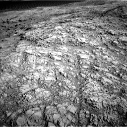 Nasa's Mars rover Curiosity acquired this image using its Left Navigation Camera on Sol 1373, at drive 2934, site number 54