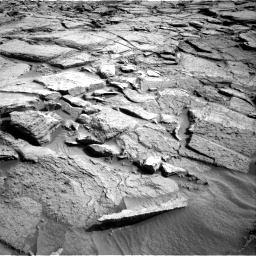 Nasa's Mars rover Curiosity acquired this image using its Right Navigation Camera on Sol 1373, at drive 2802, site number 54