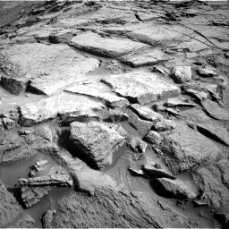 Nasa's Mars rover Curiosity acquired this image using its Right Navigation Camera on Sol 1373, at drive 2808, site number 54
