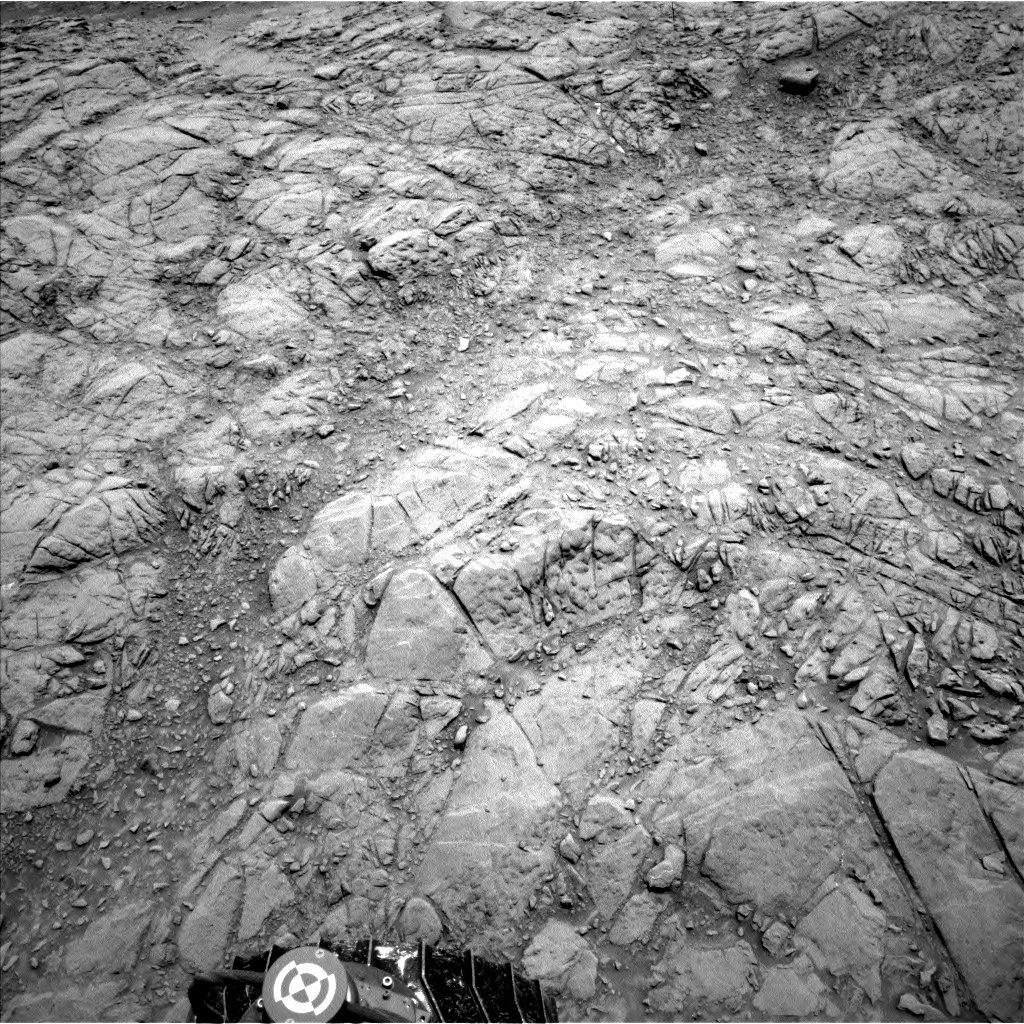 Nasa's Mars rover Curiosity acquired this image using its Left Navigation Camera on Sol 1374, at drive 3036, site number 54