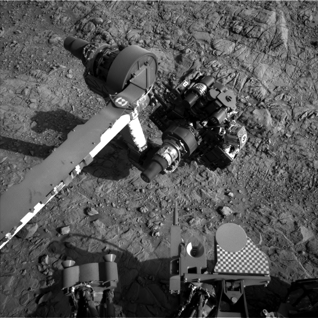 Nasa's Mars rover Curiosity acquired this image using its Left Navigation Camera on Sol 1375, at drive 3036, site number 54