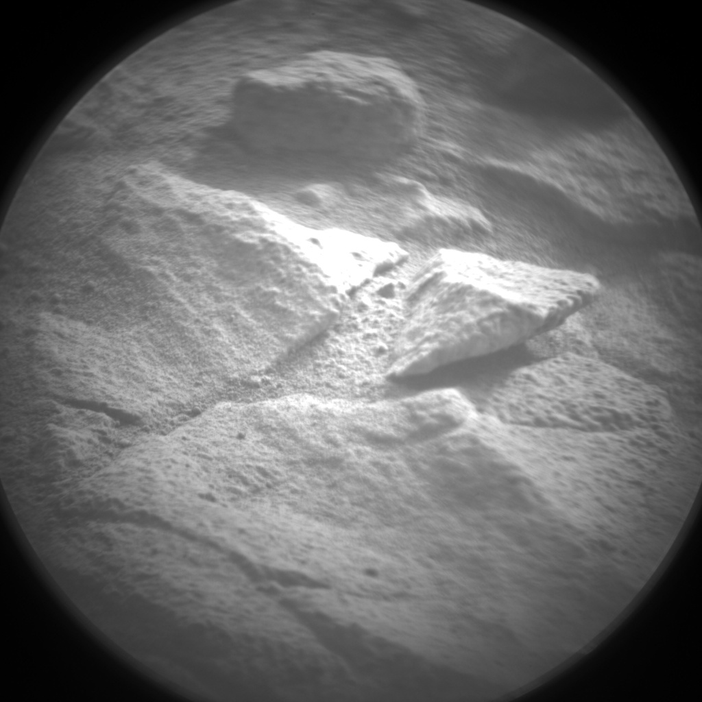 Nasa's Mars rover Curiosity acquired this image using its Chemistry & Camera (ChemCam) on Sol 1376, at drive 0, site number 55