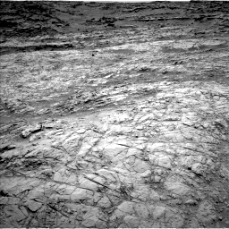 Nasa's Mars rover Curiosity acquired this image using its Left Navigation Camera on Sol 1376, at drive 3054, site number 54