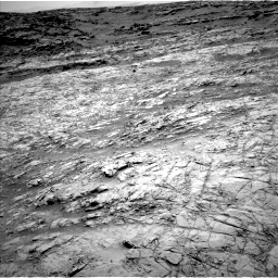 Nasa's Mars rover Curiosity acquired this image using its Left Navigation Camera on Sol 1376, at drive 3060, site number 54