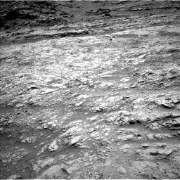 Nasa's Mars rover Curiosity acquired this image using its Left Navigation Camera on Sol 1376, at drive 3072, site number 54