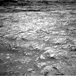 Nasa's Mars rover Curiosity acquired this image using its Left Navigation Camera on Sol 1376, at drive 3078, site number 54