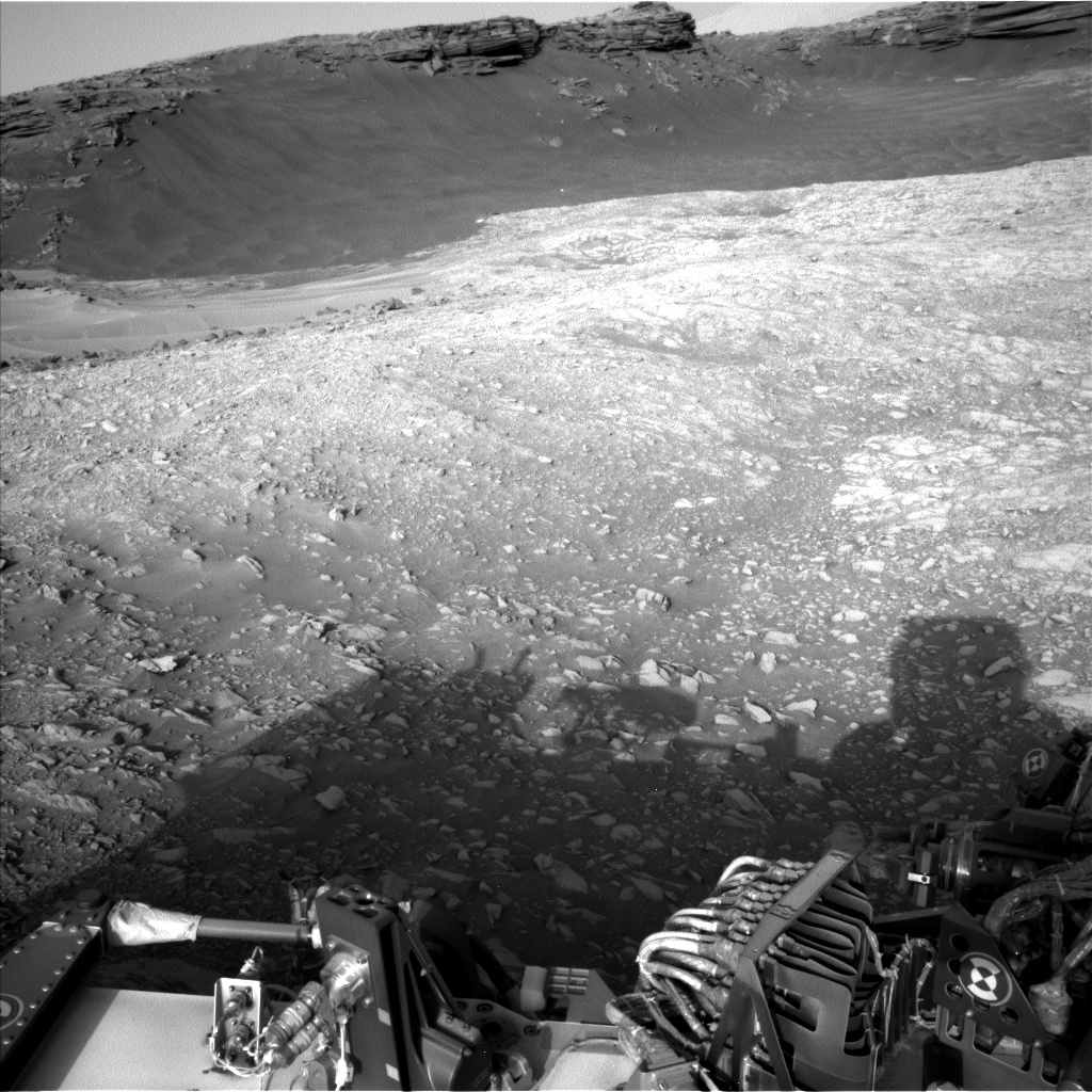 Nasa's Mars rover Curiosity acquired this image using its Left Navigation Camera on Sol 1376, at drive 0, site number 55