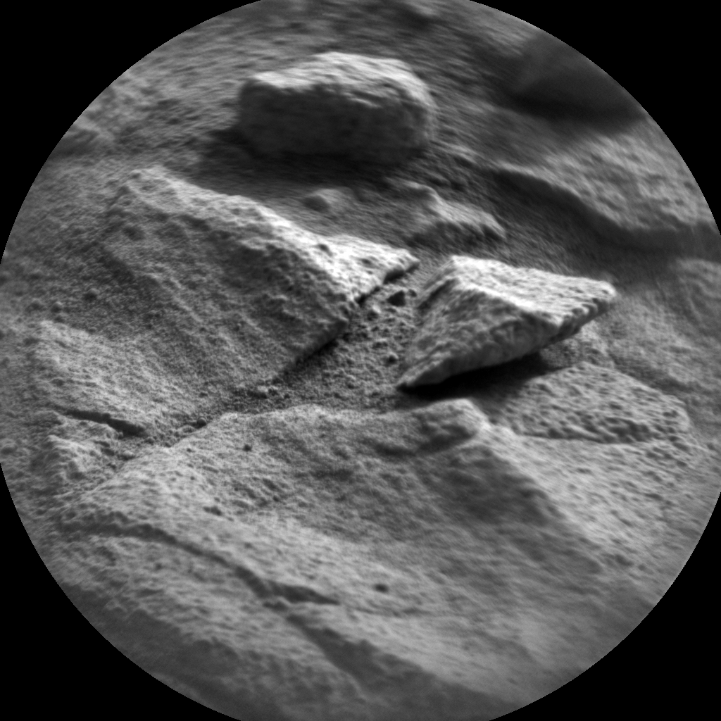 Nasa's Mars rover Curiosity acquired this image using its Chemistry & Camera (ChemCam) on Sol 1376, at drive 0, site number 55