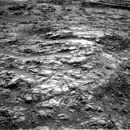 Nasa's Mars rover Curiosity acquired this image using its Left Navigation Camera on Sol 1378, at drive 0, site number 55