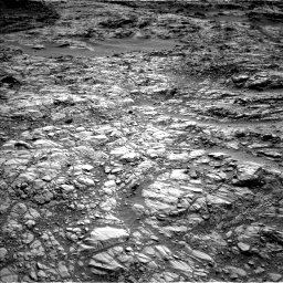 Nasa's Mars rover Curiosity acquired this image using its Left Navigation Camera on Sol 1378, at drive 12, site number 55