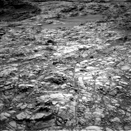 Nasa's Mars rover Curiosity acquired this image using its Left Navigation Camera on Sol 1378, at drive 24, site number 55