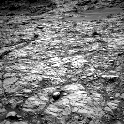Nasa's Mars rover Curiosity acquired this image using its Left Navigation Camera on Sol 1378, at drive 36, site number 55