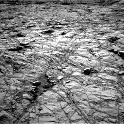 Nasa's Mars rover Curiosity acquired this image using its Left Navigation Camera on Sol 1378, at drive 78, site number 55