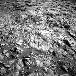 Nasa's Mars rover Curiosity acquired this image using its Left Navigation Camera on Sol 1378, at drive 174, site number 55