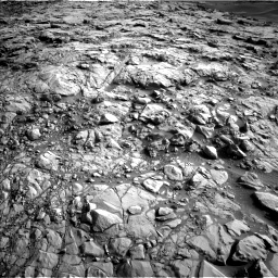 Nasa's Mars rover Curiosity acquired this image using its Left Navigation Camera on Sol 1378, at drive 186, site number 55