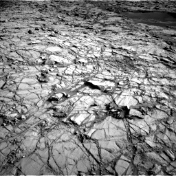 Nasa's Mars rover Curiosity acquired this image using its Left Navigation Camera on Sol 1378, at drive 264, site number 55