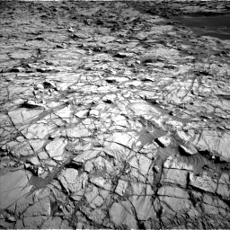 Nasa's Mars rover Curiosity acquired this image using its Left Navigation Camera on Sol 1378, at drive 288, site number 55