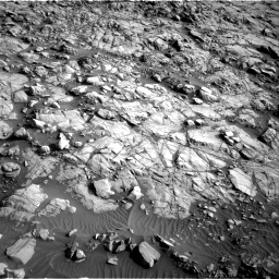 Nasa's Mars rover Curiosity acquired this image using its Right Navigation Camera on Sol 1378, at drive 156, site number 55
