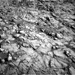 Nasa's Mars rover Curiosity acquired this image using its Right Navigation Camera on Sol 1378, at drive 162, site number 55