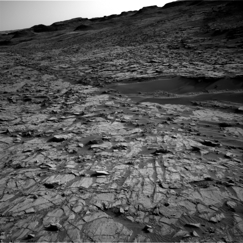 Nasa's Mars rover Curiosity acquired this image using its Right Navigation Camera on Sol 1378, at drive 310, site number 55
