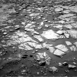 Nasa's Mars rover Curiosity acquired this image using its Left Navigation Camera on Sol 1383, at drive 508, site number 55
