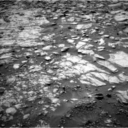 Nasa's Mars rover Curiosity acquired this image using its Left Navigation Camera on Sol 1383, at drive 514, site number 55