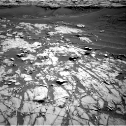Nasa's Mars rover Curiosity acquired this image using its Right Navigation Camera on Sol 1383, at drive 340, site number 55