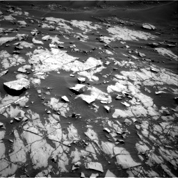 Nasa's Mars rover Curiosity acquired this image using its Right Navigation Camera on Sol 1383, at drive 352, site number 55