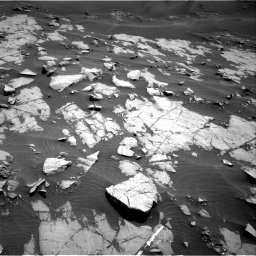 Nasa's Mars rover Curiosity acquired this image using its Right Navigation Camera on Sol 1383, at drive 364, site number 55