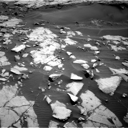 Nasa's Mars rover Curiosity acquired this image using its Right Navigation Camera on Sol 1383, at drive 382, site number 55