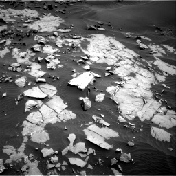 Nasa's Mars rover Curiosity acquired this image using its Right Navigation Camera on Sol 1383, at drive 394, site number 55