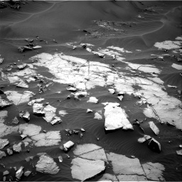 Nasa's Mars rover Curiosity acquired this image using its Right Navigation Camera on Sol 1383, at drive 418, site number 55