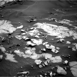 Nasa's Mars rover Curiosity acquired this image using its Right Navigation Camera on Sol 1383, at drive 424, site number 55