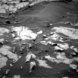 Nasa's Mars rover Curiosity acquired this image using its Right Navigation Camera on Sol 1383, at drive 430, site number 55