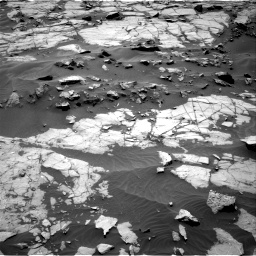 Nasa's Mars rover Curiosity acquired this image using its Right Navigation Camera on Sol 1383, at drive 448, site number 55