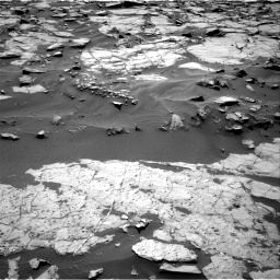 Nasa's Mars rover Curiosity acquired this image using its Right Navigation Camera on Sol 1383, at drive 460, site number 55