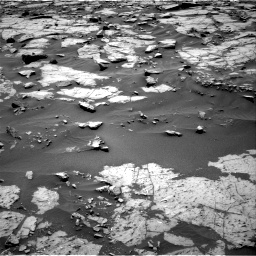 Nasa's Mars rover Curiosity acquired this image using its Right Navigation Camera on Sol 1383, at drive 472, site number 55