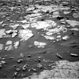Nasa's Mars rover Curiosity acquired this image using its Right Navigation Camera on Sol 1383, at drive 490, site number 55