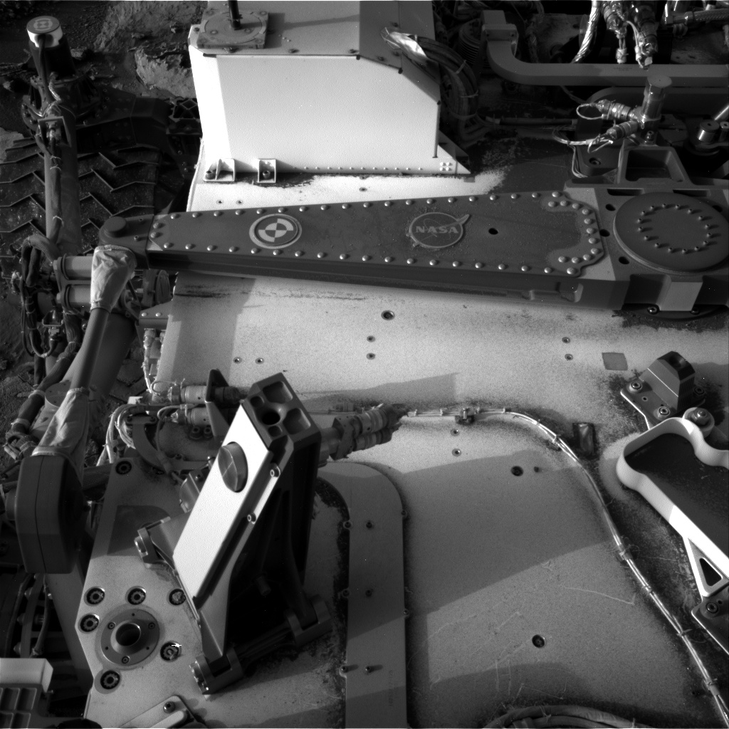 Nasa's Mars rover Curiosity acquired this image using its Right Navigation Camera on Sol 1383, at drive 538, site number 55