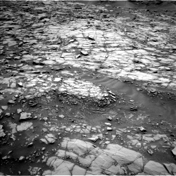 Nasa's Mars rover Curiosity acquired this image using its Left Navigation Camera on Sol 1384, at drive 562, site number 55