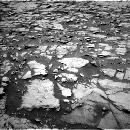 Nasa's Mars rover Curiosity acquired this image using its Left Navigation Camera on Sol 1384, at drive 592, site number 55