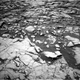 Nasa's Mars rover Curiosity acquired this image using its Left Navigation Camera on Sol 1384, at drive 604, site number 55