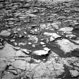 Nasa's Mars rover Curiosity acquired this image using its Left Navigation Camera on Sol 1384, at drive 634, site number 55