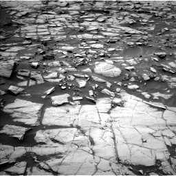 Nasa's Mars rover Curiosity acquired this image using its Left Navigation Camera on Sol 1384, at drive 646, site number 55